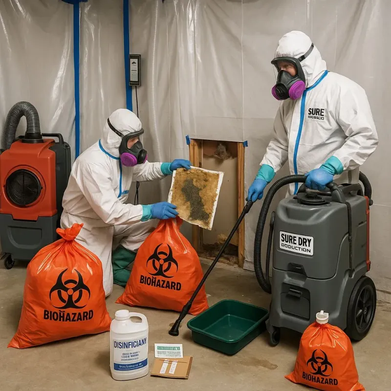 Contaminated Water Handling Protocols process in New Castle, PA