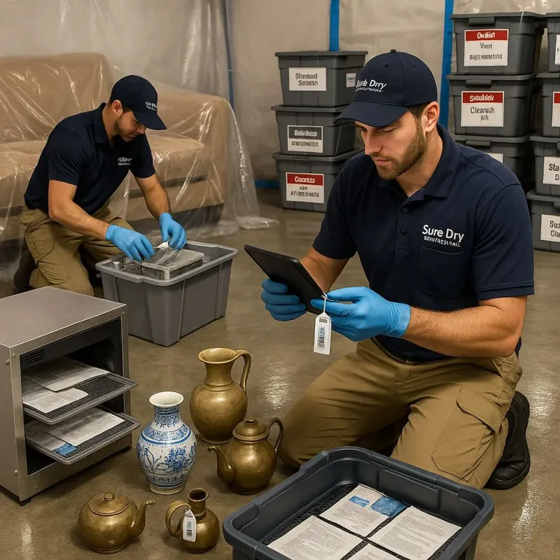 Content Protection and Restoration process in New Castle, PA
